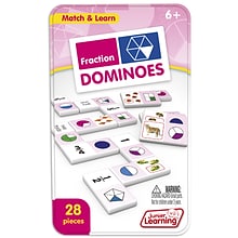 Junior Learning Fraction Dominoes, 2/Bundle (JRL485-2)