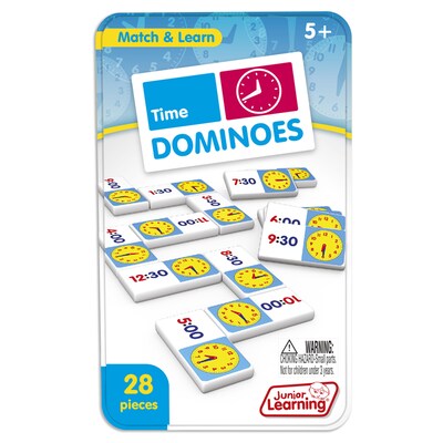 Junior Learning Time Dominoes, 2/Bundle (JRL486-2)
