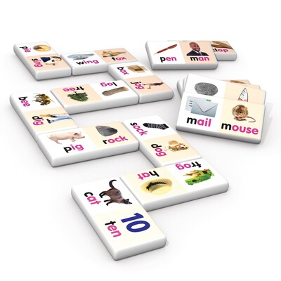 Junior Learning Rhyming Words Dominoes, 2/Bundle (JRL490-2)