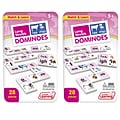 Junior Learning Long Vowels Dominoes, 2/Bundle (JRL495-2)