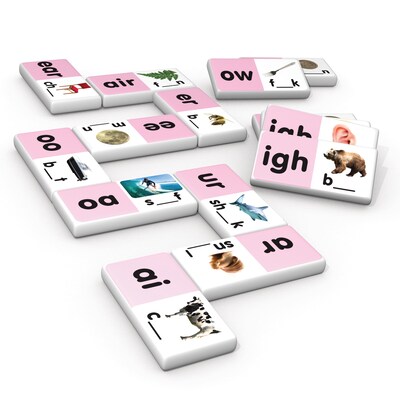 Junior Learning Long Vowels Dominoes, 2/Bundle (JRL495-2)