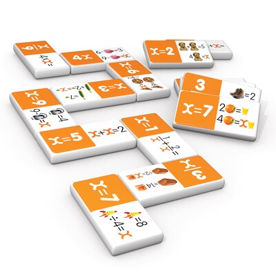 Junior Learning Algebra Dominoes, 2/Bundle (JRL497-2)