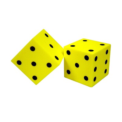 Koplow Games Dot Foam Dice Set, 2/Set, 6 Sets (KOP11694-6)