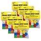 Koplow Foam Dice with Spots, 16mm, Assorted Colors, 12/Pack, 6 Packs (KOP17332-6)