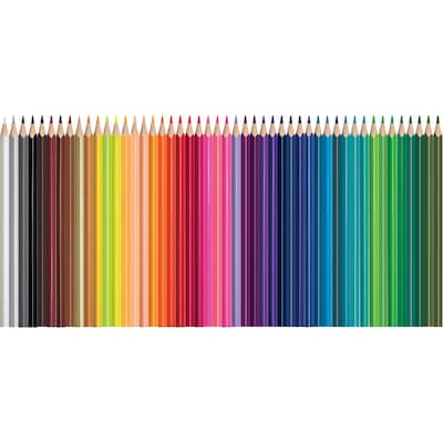 Maped Color'Peps Triangular Colored Pencils, Assorted Colors, 48/Pack (MAP832048ZV)
