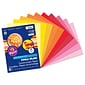 Pacon Tru-Ray 9" x 12" Construction Paper, Warm Colors, 50 Sheets/Pack, 5 Packs (PAC102947-5)