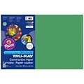 Pacon Tru-Ray 12 x 18 Construction Paper, Holiday Green, 50 Sheets/Pack, 5 Packs (PAC102961-5)