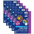 Pacon Tru-Ray 9 x 12 Construction Paper, Magenta, 50 Sheets/Pack, 5 Packs (PAC103000-5)