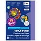 Pacon Tru-Ray 9 x 12 Construction Paper, Violet, 50 Sheets/Pack, 5 Packs (PAC103009-5)