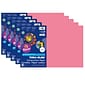 Pacon Tru-Ray 12" x 18" Construction Paper, Shocking Pink, 50 Sheets/Pack, 5 Packs (PAC103045-5)