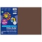 Tru-Ray® Construction Paper, Dark Brown, 12" x 18", 50 Sheets Per Pack, 5 Packs (PAC103056-5)