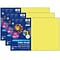 Pacon Tru-Ray 12 x 18 Construction Paper, Lively Lemon, 50 Sheets/Pack, 3 Packs (PAC103403-3)