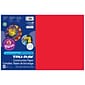 Pacon Tru-Ray 12" x 18" Construction Paper, Festive Red, 50 Sheets/Pack, 5 Packs (PAC103432-5)