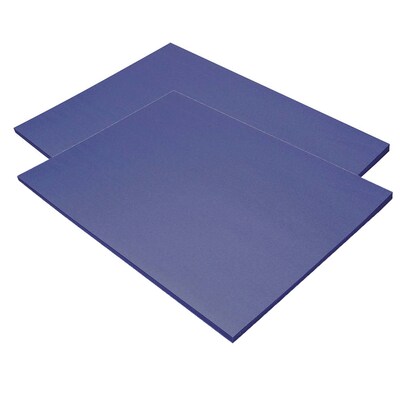 Pacon Riverside 3D 18 x 24 Construction Paper, Dark Blue, 50 Sheets/Pack, 2 Packs (PAC103466-2)