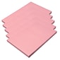 Pacon SunWorks 12" x 18" Construction Paper, Pink, 100 Sheets/Pack, 5 Packs (PAC7008-5)