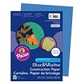 Prang® Construction Paper, Blue, 9 x 12, 50 Sheets Per Pack, 10 Packs (PAC7403-10)