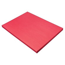 Pacon SunWorks 18 x 24 Construction Paper, Holiday Red, 100 Sheets (PAC9918)