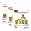 Roylco Color Diffusing Paper, 9 x 12, White, 50/Pack, 3 Packs/Bundle (R-15213-3)