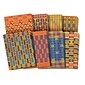 Roylco African Textile Paper, 8.5" x 11", Assorted Colors, 32 Sheets/Pack, 3 Packs/Bundle (R-15273-3)