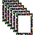 TREND Terrific Papers Gel Stars Computer Paper, 8.5 x 11, 50 Sheets/Pack, 6 Packs (T-11413-6)