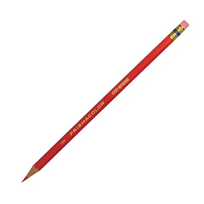 Prismacolor Premier Col-Erase Colored Pencils, Red, 12/Bundle (SAN20045-12)