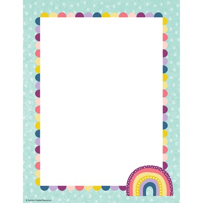 Teacher Created Resources Oh Happy Day Computer Paper, 8.5 x 11, 50 Sheets/Pack, 6 Packs (TCR9062-