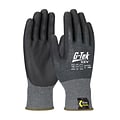 G-Tek KEV Gloves, Kevlar Engineered Yarn, Black 13 Gauge, Nitrile Foam, ANSI A4, Size XL