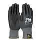 G-Tek KEV Gloves, Kevlar Engineered Yarn, Black 13 Gauge, Nitrile Foam, ANSI A4, XL (09-K1630/XL)