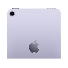 Apple iPad mini 8.3 Tablet, 6th Gen, 64GB, Wi-Fi + Cellular, Purple (MK8E3LL/A)