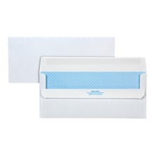 Quality Park Redi-Seal Security Tinted Business Envelopes, 4 1/8 x 9 1/2, White, 500/Box (QUA11218