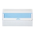 Quality Park Redi-Seal Security Tinted Business Envelopes, 4 1/8 x 9 1/2, White, 500/Box (QUA11218