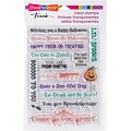 Stampendous Spooky Wishes Perfectly Clear Stamps, 7.25 x 4.625 (SSC1264)