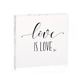 Hortense B. Hewitt Love is Love Acrylic Cake Top (55121ST)