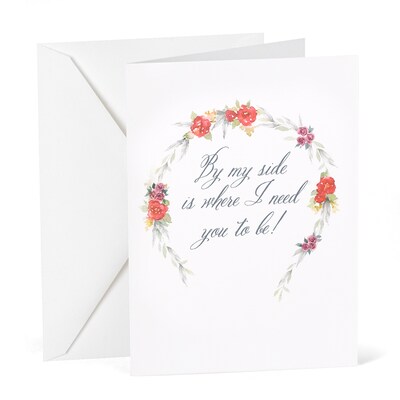 Hortense B. Hewitt By My Side Wedding Day Card (54829ST)