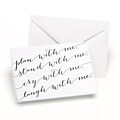 Hortense B. Hewitt Plan with Me Wedding Day Card (54830ST)