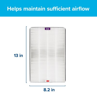 Filtrete True-HEPA RAP Filters True HEPA Air Purifier Filter, 13" x 8.2" x 2" (FAPF-F2N-4)