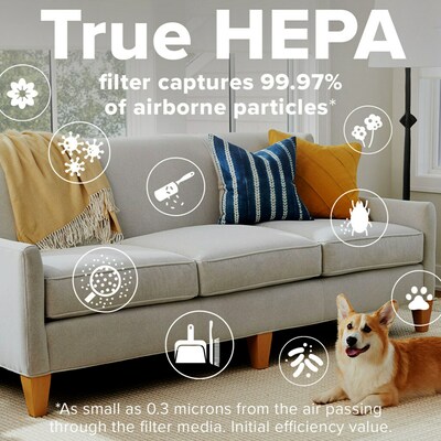 Filtrete Large Room RAP Device True HEPA Tower Air Purifier, WiFi Enabled, White (FAP-ST02N)