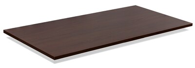 Mount-It! 59W Table Top For Sit Stand Desk, Nut Brown (MI-7937)