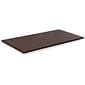 Mount-It! 59"W Table Top For Sit Stand Desk, Nut Brown (MI-7937)