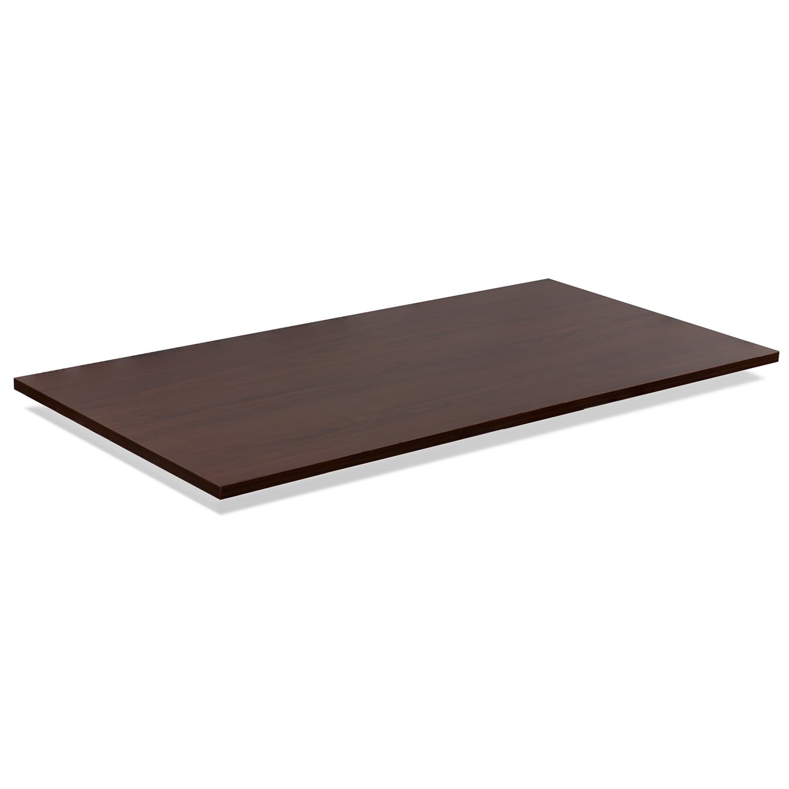 Mount-It! 59W Table Top For Sit Stand Desk, Nut Brown (MI-7937)