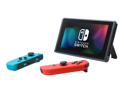 Nintendo Switch, LCD, Neon Blue/Red Joy-Con, 32GB, Black (HADSKABAA)