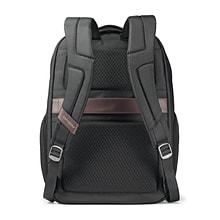 Samsonite Kombi Large Backpack Black/Brown Ballistic Nylon (92310-1051)