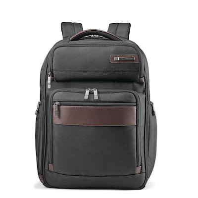 Samsonite Kombi Large Backpack Black/Brown Ballistic Nylon (92310-1051)