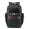 Samsonite Kombi 4 Square Backpack Black/Brown Ballistic Nylon (92312-1051)