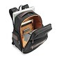 Samsonite Kombi 4 Square Backpack Black/Brown Ballistic Nylon (92312-1051)