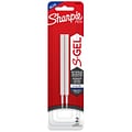 Sharpie S-Gel Gel-Ink Pen Refill, Medium Point, Blue Ink, 2/Pack (2141127)