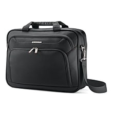 Samsonite Xenon 3.0 Laptop Briefcase, Black Polyester (89436-1041)