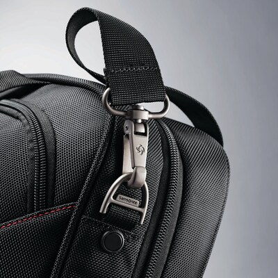 Samsonite Xenon 3.0 Polyester Briefcase, Laptop Compatible, Black (89436-1041)