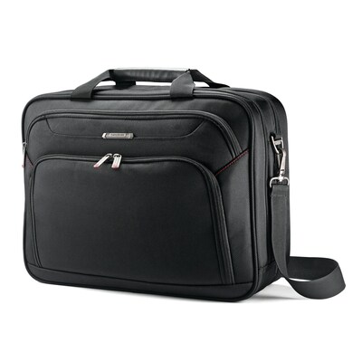 Samsonite Xenon 3.0 Laptop Briefcase, Black Polyester (89433-1041)