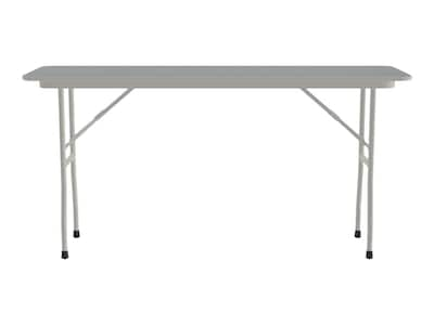 Correll Folding Table, 72 x 18, Gray (CF1872TF-15)